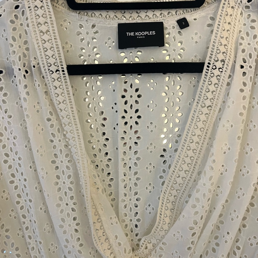 The Kooples Eyelet Blouse - Picture 2 of 2